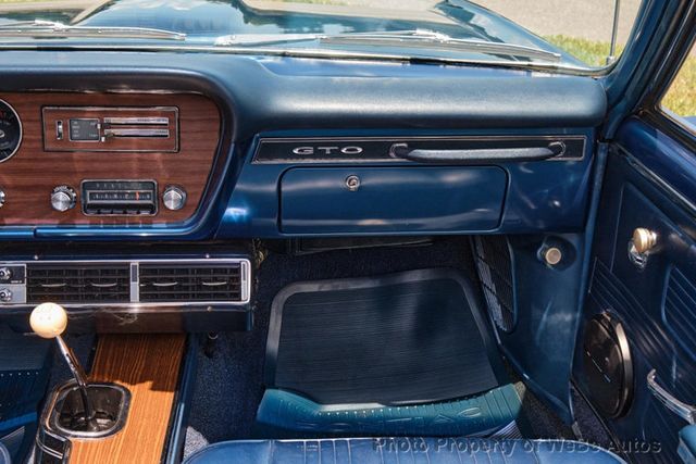 1967 Pontiac GTO Convertible Original 400 V8, 4 Speed, Cold AC - 22431092 - 80