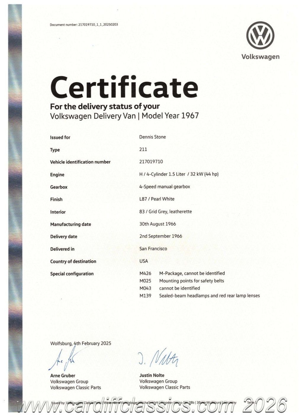 1967 Volkswagen Panel Bus  - 22980410 - 99