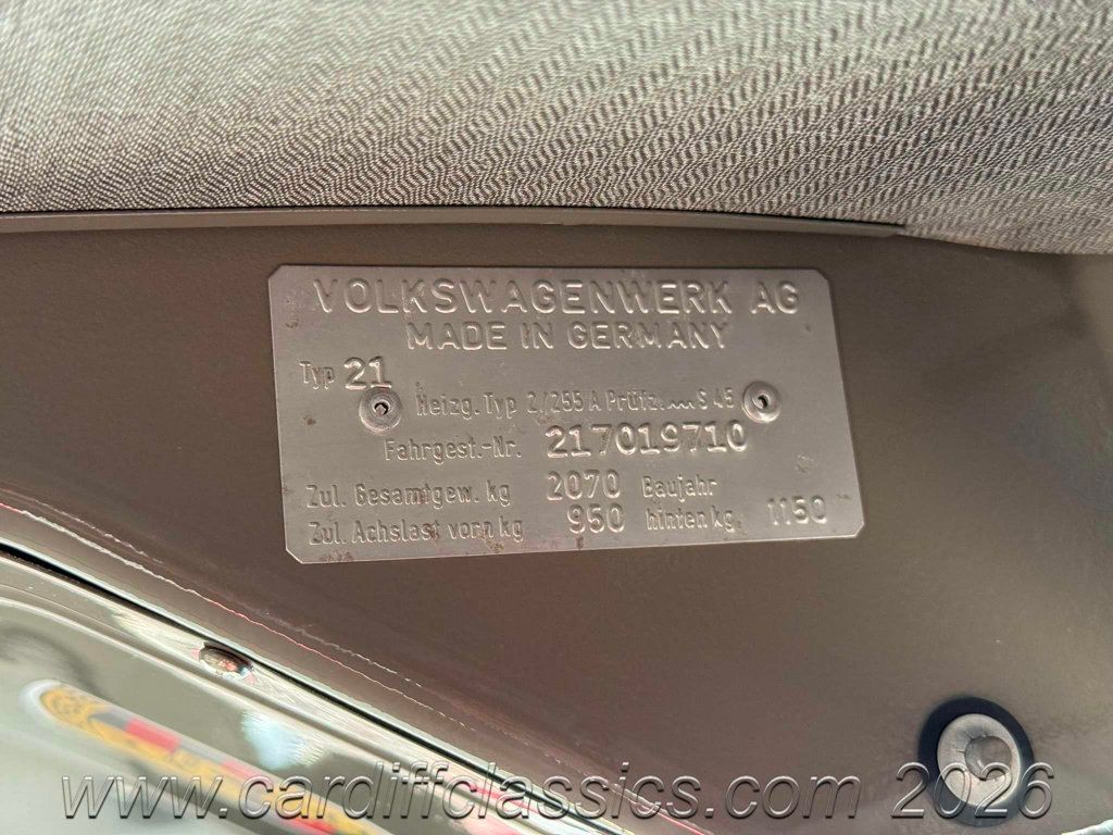 1967 Volkswagen Panel Bus  - 22980410 - 52