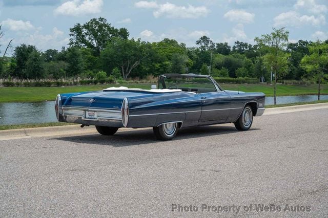 1968 Cadillac Deville Convertible - 22481346 - 4