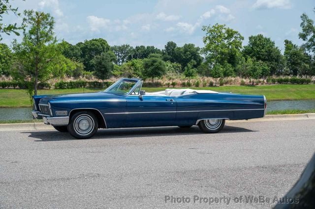 1968 Cadillac Deville Convertible - 22481346 - 69