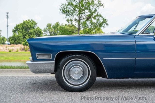 1968 Cadillac Deville Convertible - 22481346 - 75