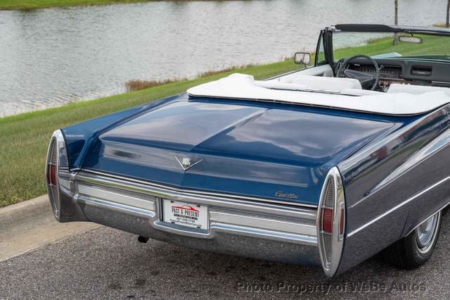 1968 Cadillac Deville Convertible - 22481346 - 80