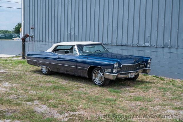 1968 Cadillac Deville Convertible - 22481346 - 85