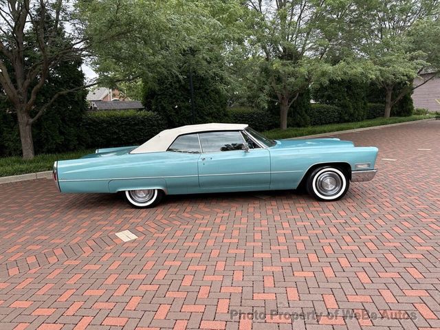 1968 Cadillac DeVille Convertible For Sale - 22531678 - 5