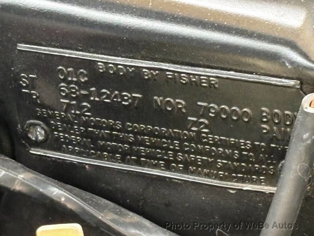 1968 Chevrolet Camaro  - 23054707 - 44