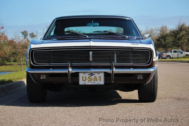 1968 Chevrolet Camaro RS Matching Numbers 327 Automatic - 22958685 - 21