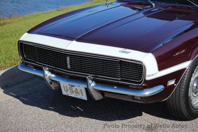 1968 Chevrolet Camaro RS Matching Numbers 327 Automatic - 22958685 - 24