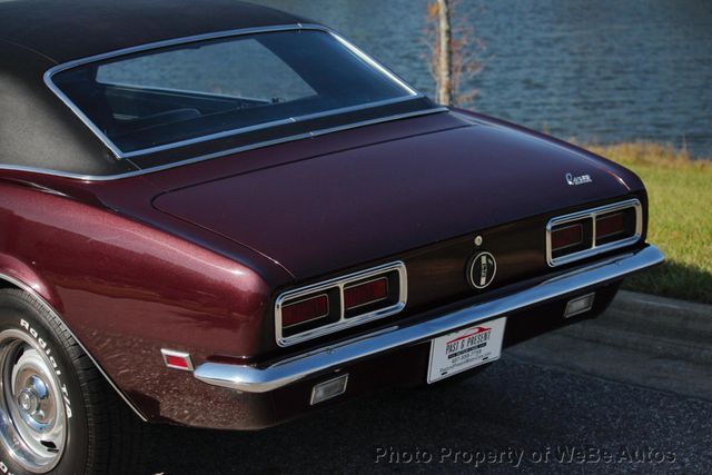 1968 Chevrolet Camaro RS Matching Numbers 327 Automatic - 22958685 - 29