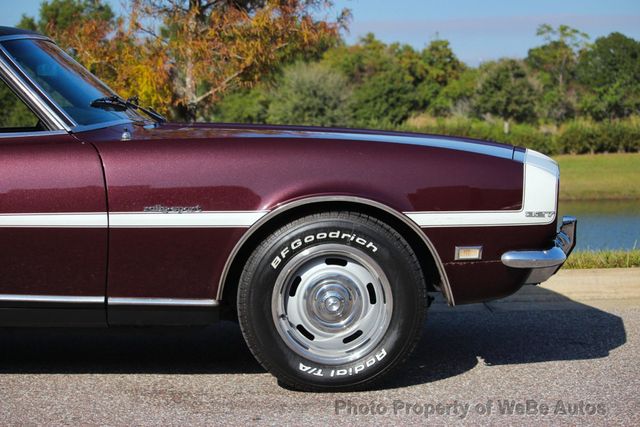 1968 Chevrolet Camaro RS Matching Numbers 327 Automatic - 22958685 - 44