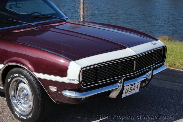 1968 Chevrolet Camaro RS Matching Numbers 327 Automatic - 22958685 - 45