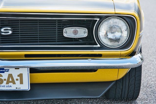 1968 Chevrolet Camaro SS Highly Restored, Original Window Sticker and Protect-O-Plate, 383 Stroker! - 23031833 - 17