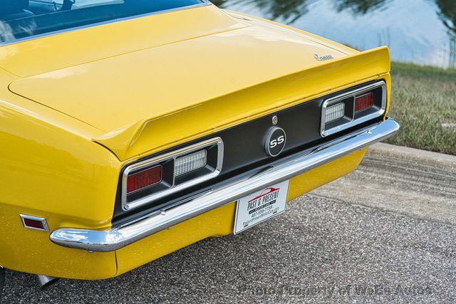 1968 Chevrolet Camaro SS Highly Restored, Original Window Sticker and Protect-O-Plate, 383 Stroker! - 23031833 - 21