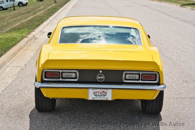 1968 Chevrolet Camaro SS Highly Restored, Original Window Sticker and Protect-O-Plate, 383 Stroker! - 23031833 - 25