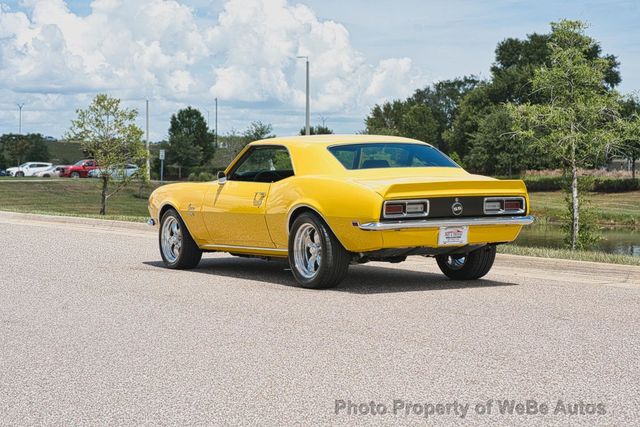 1968 Chevrolet Camaro SS Highly Restored, Original Window Sticker and Protect-O-Plate, 383 Stroker! - 23031833 - 2