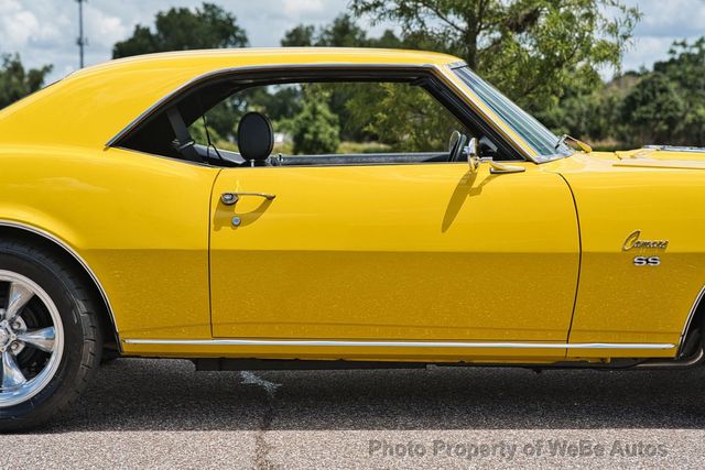 1968 Chevrolet Camaro SS Highly Restored, Original Window Sticker and Protect-O-Plate, 383 Stroker! - 23031833 - 29