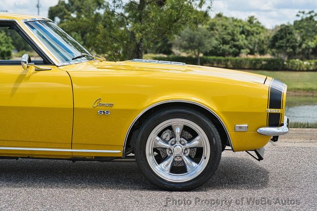 1968 Chevrolet Camaro SS Highly Restored, Original Window Sticker and Protect-O-Plate, 383 Stroker! - 23031833 - 30
