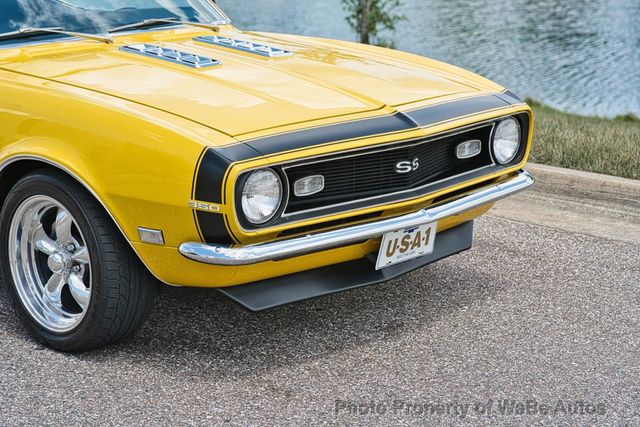 1968 Chevrolet Camaro SS Highly Restored, Original Window Sticker and Protect-O-Plate, 383 Stroker! - 23031833 - 31