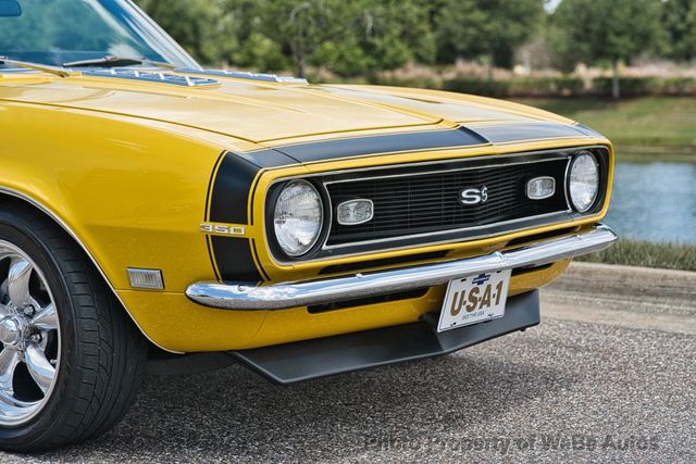 1968 Chevrolet Camaro SS Highly Restored, Original Window Sticker and Protect-O-Plate, 383 Stroker! - 23031833 - 32
