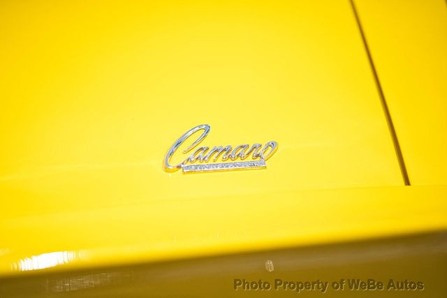 1968 Chevrolet Camaro SS Highly Restored, Original Window Sticker and Protect-O-Plate, 383 Stroker! - 23031833 - 37