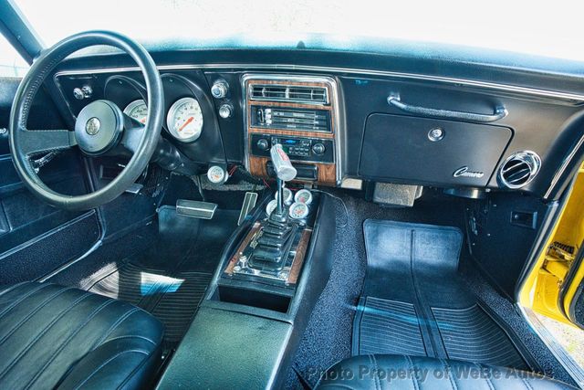 1968 Chevrolet Camaro SS Highly Restored, Original Window Sticker and Protect-O-Plate, 383 Stroker! - 23031833 - 67