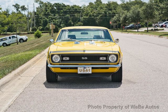 1968 Chevrolet Camaro SS Highly Restored, Original Window Sticker and Protect-O-Plate, 383 Stroker! - 23031833 - 7