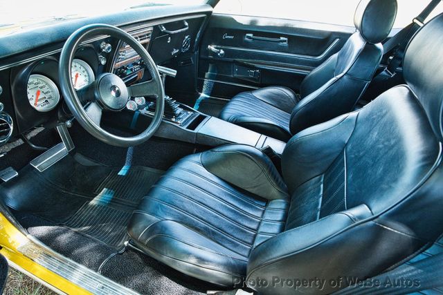 1968 Chevrolet Camaro SS Highly Restored, Original Window Sticker and Protect-O-Plate, 383 Stroker! - 23031833 - 8