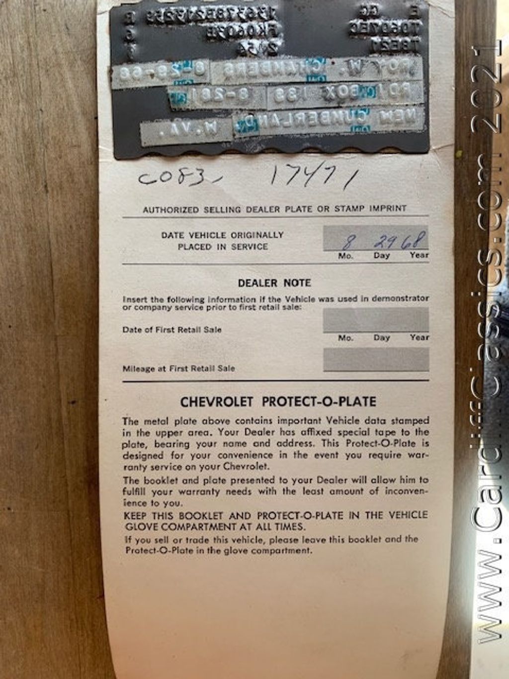 1968 Chevrolet Chevelle  - 20622853 - 37