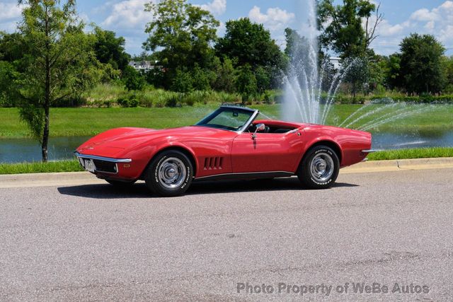 1968 Chevrolet Corvette Convertible Matching Numbers 4 Speed - 22555674 - 72