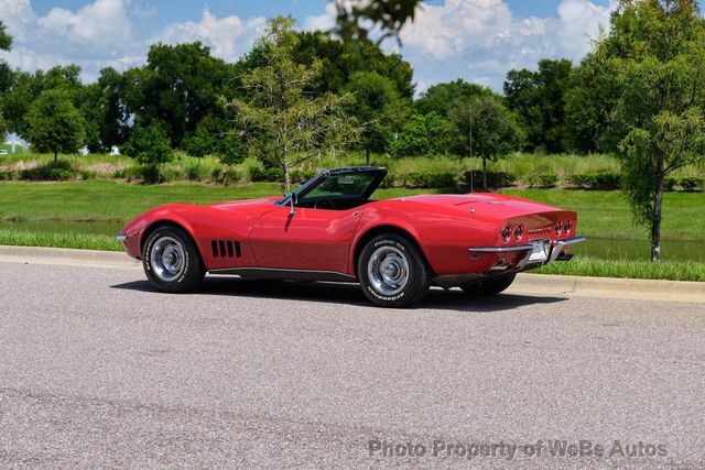 1968 Chevrolet Corvette Convertible Matching Numbers 4 Speed - 22555674 - 77