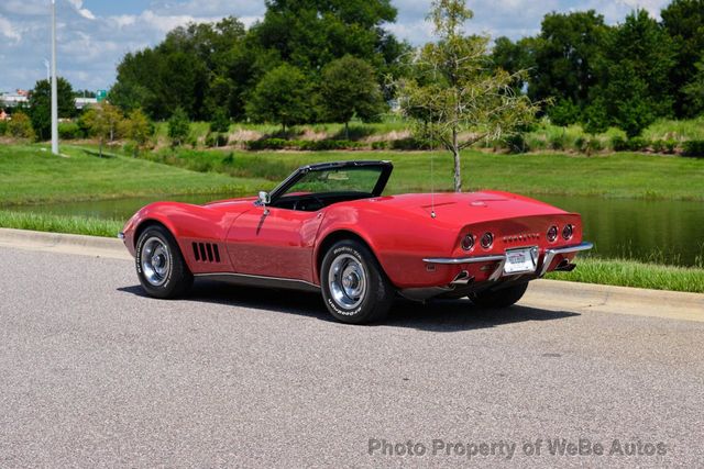 1968 Chevrolet Corvette Convertible Matching Numbers 4 Speed - 22555674 - 78