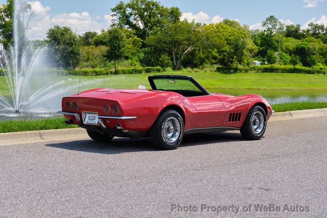 1968 Chevrolet Corvette Convertible Matching Numbers 4 Speed - 22555674 - 79