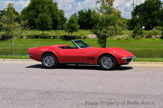 1968 Chevrolet Corvette Convertible Matching Numbers 4 Speed - 22555674 - 84