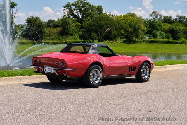 1968 Chevrolet Corvette Convertible Matching Numbers 4 Speed - 22555674 - 98