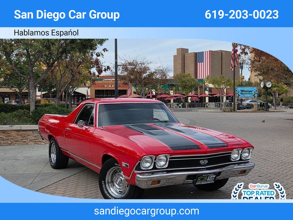 1968 Chevrolet El Camino SS 396 - 22945344 - 0