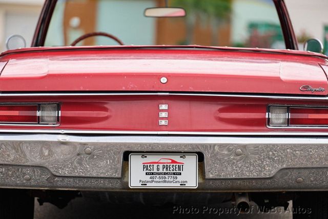 1968 Chrysler Newport Convertible - 22481345 - 87