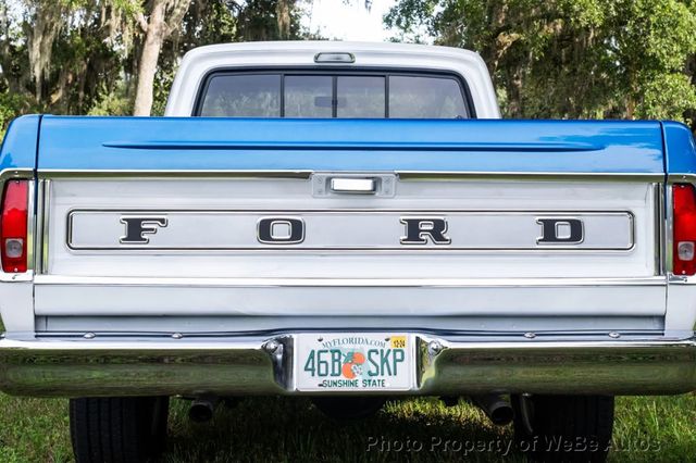 1968 Ford F100 Ranger Pickup For Sale - 22584518 - 9