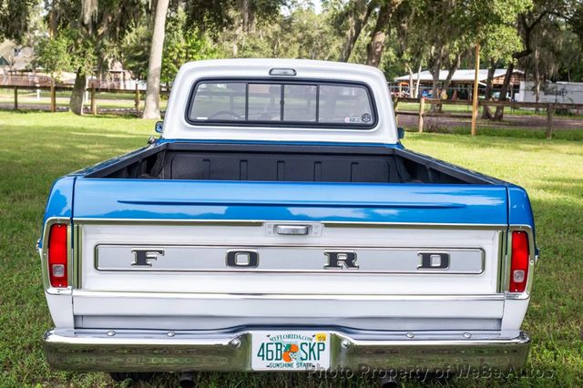 1968 Ford F100 Ranger Pickup For Sale - 22584518 - 7