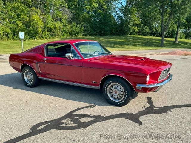 1968 Ford Mustang GT Fastback For Sale - 22546317 - 1