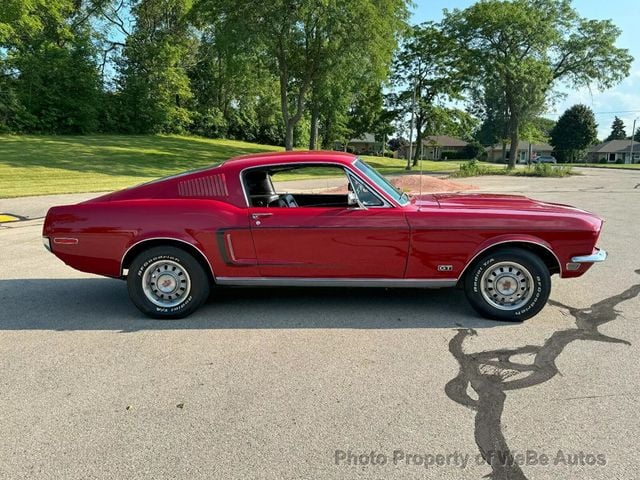 1968 Ford Mustang GT Fastback For Sale - 22546317 - 4