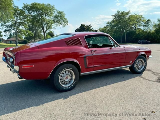 1968 Ford Mustang GT Fastback For Sale - 22546317 - 6