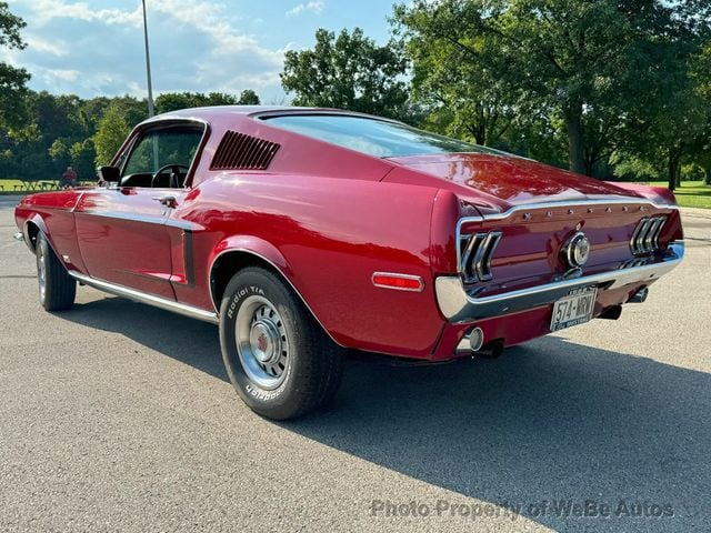 1968 Ford Mustang GT Fastback For Sale - 22546317 - 7