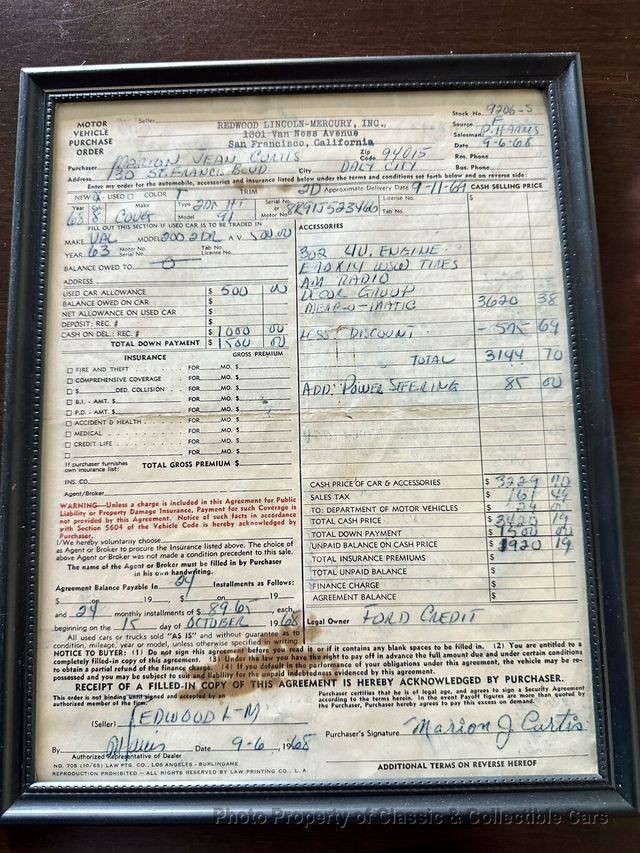 1968 Mercury Cougar One Family, California Owner - 23091792 - 25