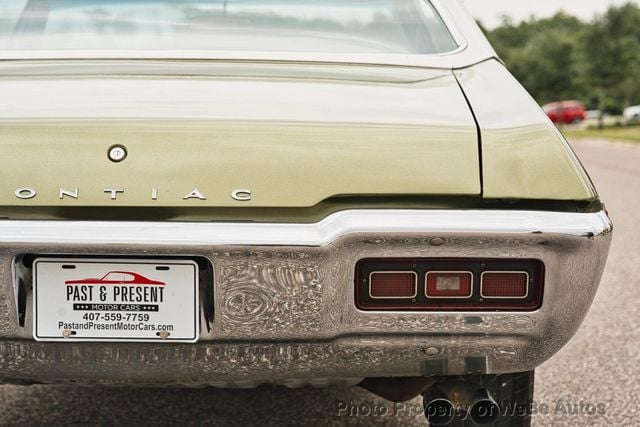 1968 Pontiac Lemans Bucket Seats, Factory AC, Low Miles - 23027897 - 37