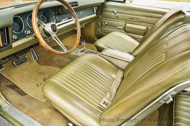 1968 Pontiac Lemans Bucket Seats, Factory AC, Low Miles - 23027897 - 58