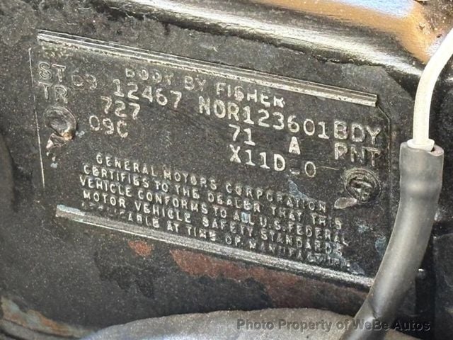 1969 Chevrolet Camaro  - 23031731 - 47