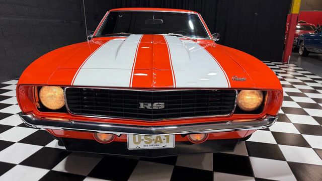 1969 Chevrolet Camaro 1st GENERATION RS HUGGER ORANGE AC BUCKETS - 22921261 - 13
