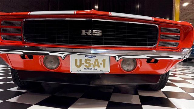 1969 Chevrolet Camaro 1st GENERATION RS HUGGER ORANGE AC BUCKETS - 22921261 - 66
