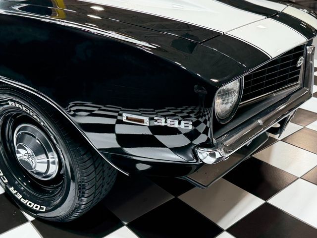 1969 Chevrolet Camaro BIG BLOCK 396 V8 - TUXEDO BLACK - 23085288 - 15