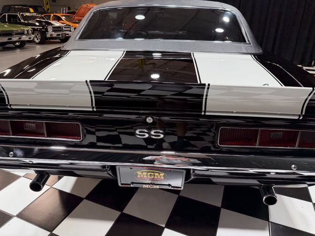 1969 Chevrolet Camaro BIG BLOCK 396 V8 - TUXEDO BLACK - 23085288 - 24
